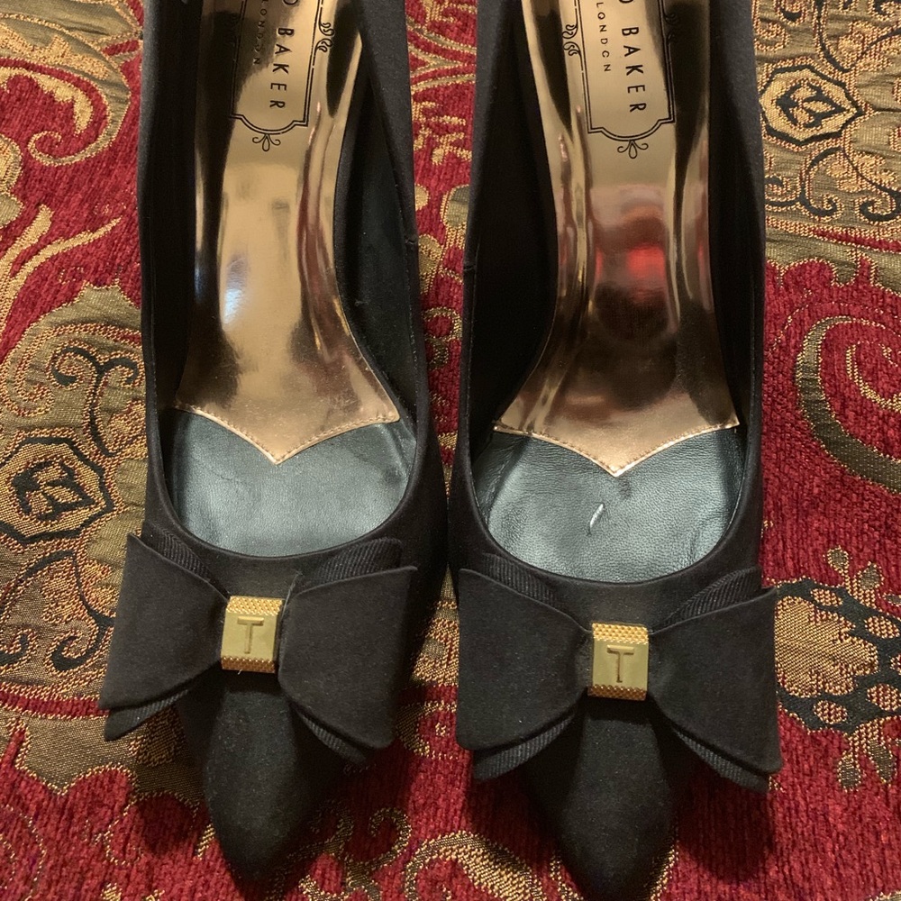 Size 7 Ted  Baker satin  high heels